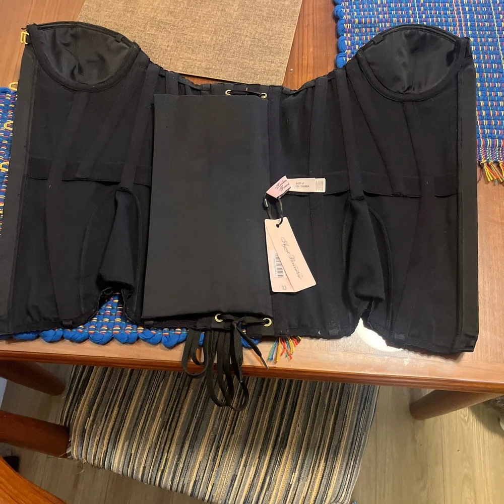 Agent Provocateur NWT Mercy corset black small size 2 - Picture 4 of 5